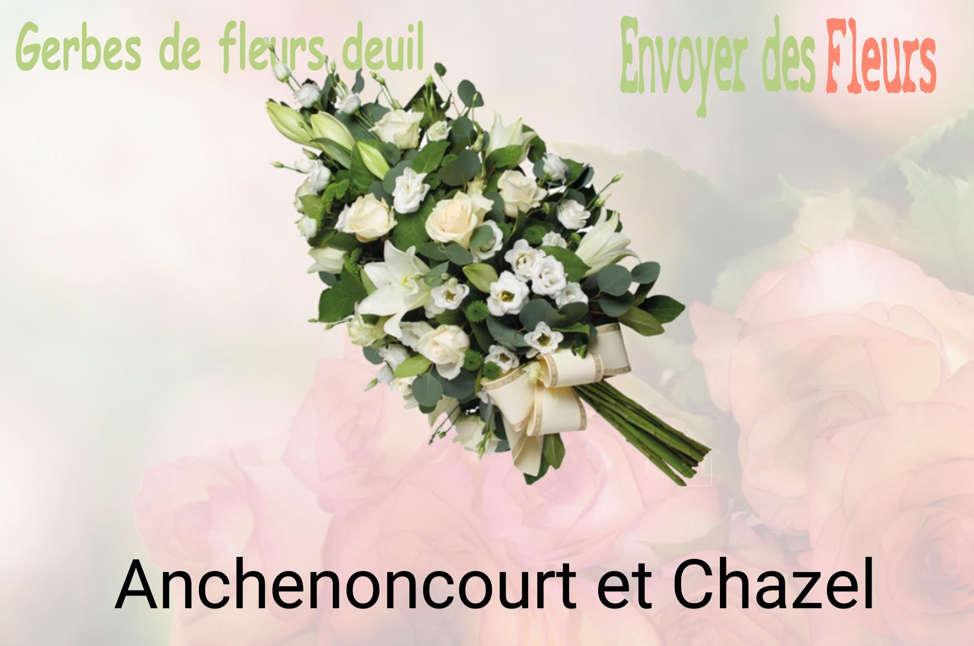 Gerbe de fleurs de deuil livrée à Anchenoncourt-et-Chazel